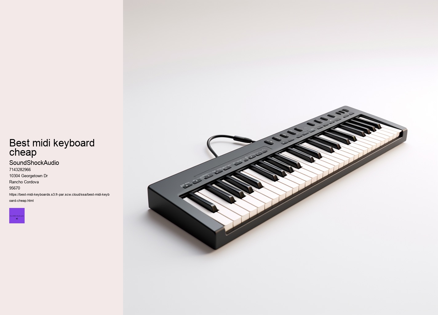 best midi keyboard cheap