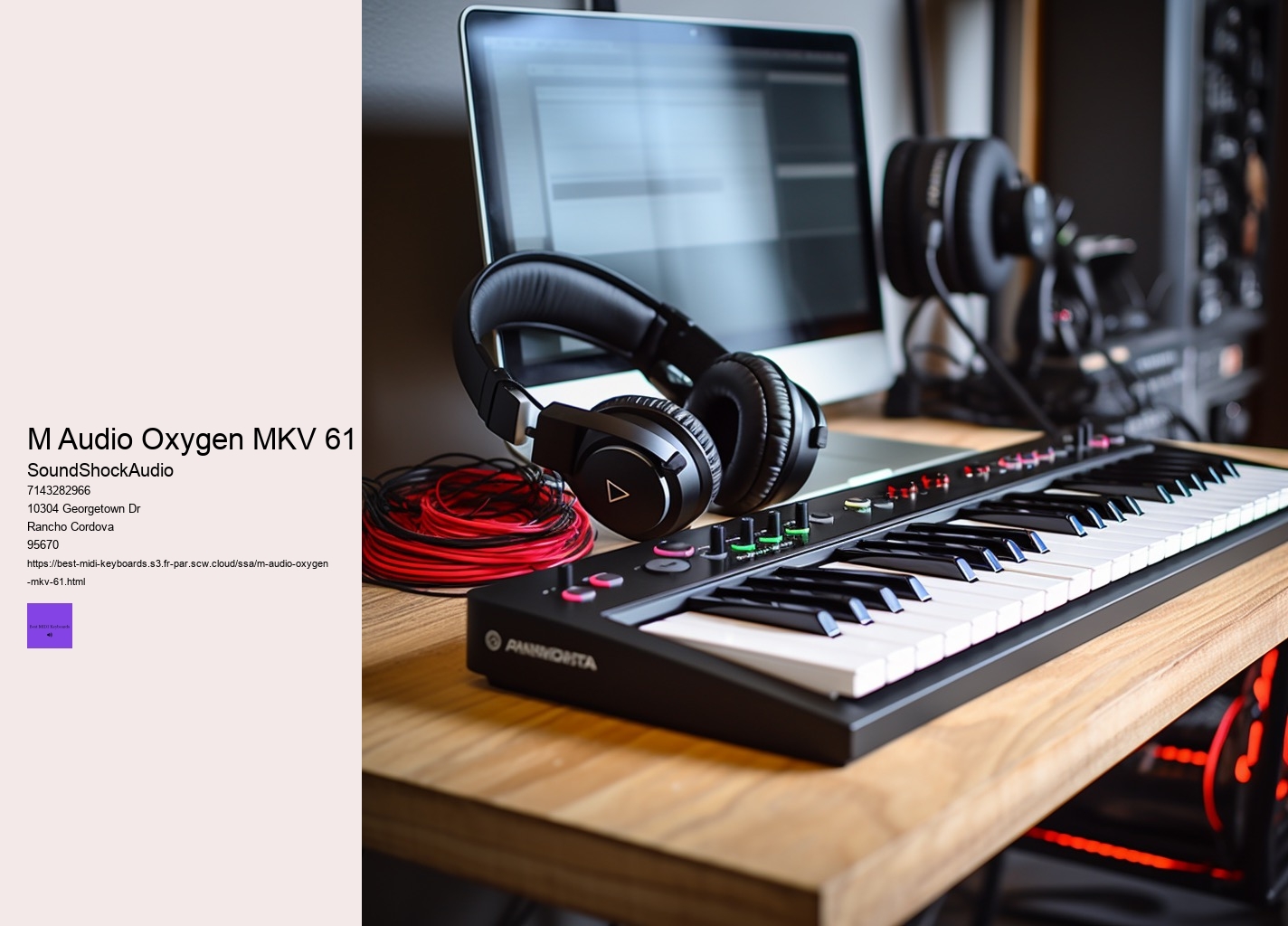 M Audio Oxygen MKV 61